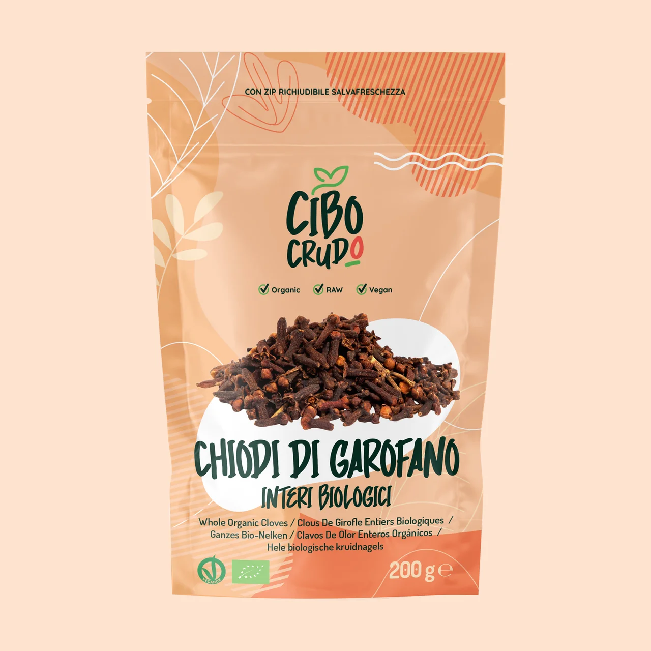 Confezione Chiodi di Garofano Interi Biologici Ambra da 200g